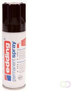 Edding Verfspuitbus 5200 permanent spray glossy diepzwart