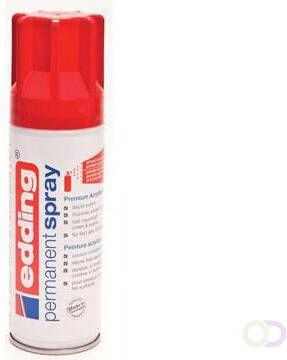 Edding permanent spray 5200 200 ml verkeersrood glanzend