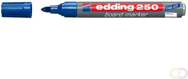 Edding Viltstift 250 whiteboard rond blauw 1.5 3mm