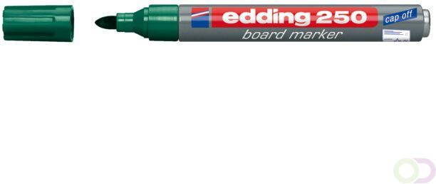 Edding Viltstift 250 whiteboard rond groen 1.5 3mm