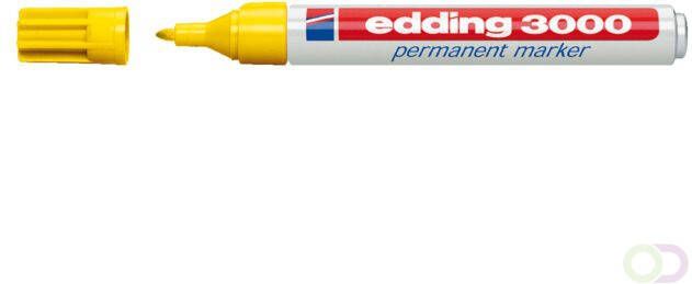 Edding Viltstift 3000 rond geel 1.5-3mm