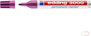 Edding Viltstift 3000 rond rood-violet 1.5-3mm