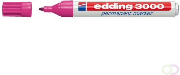 Edding Viltstift 3000 rond roze 1.5 3mm