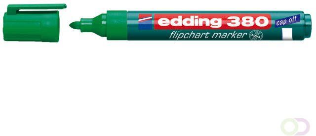Edding Viltstift 380 flipover rond groen 1.5-3mm