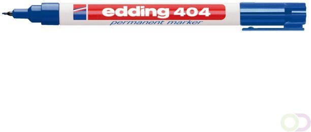 Edding Viltstift 404 rond blauw 0.75mm