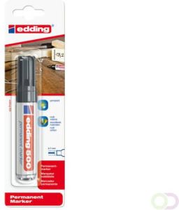 Edding Viltstift 500 schuin zwart 2 7mm blister
