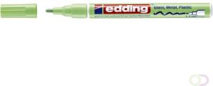 Edding Viltstift 751 lakmarker rond pastel groen 1-2mm