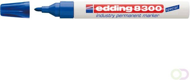 Edding Viltstift 8300 industrie rond blauw 1.5 3mm