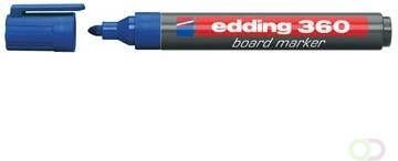 Edding Viltstift 360 whiteboard rond 1.5-3mm blauw