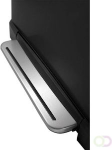 Eko pedaalemmer e-cube 28 + 18 l mat RVS zwart