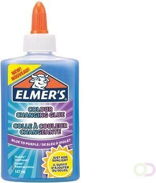 Elmer's Elmer&apos s magische vloeibare lijm flacon van 147 ml blauw paars