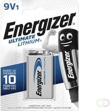 Energizer batterij Lithium 9V op blister