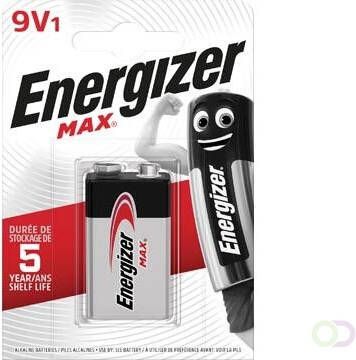 Energizer batterij Max 9V op blister