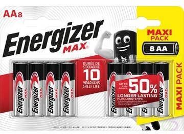 Energizer batterijen Max AA blister van 8 stuks