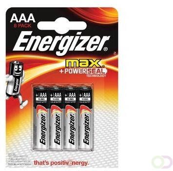 Energizer batterijen Max AAA blister van 8 stuks