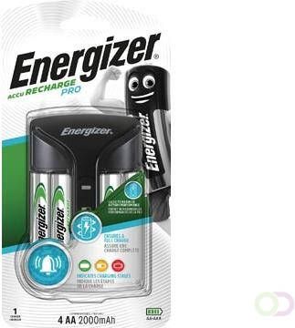 Energizer batterijlader Pro Charger inclusief 4 x AA batterij op blister