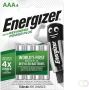 Energizer herlaadbare batterijen Power Plus AAA blister van 4 stuks - Thumbnail 1