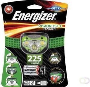 Energizer hoofdlamp Vision HD+ inclusief 3 AAA batterijen op blister
