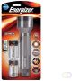 Energizer zaklamp Metal LED 2D inclusief 2 D batterijen op blister - Thumbnail 1