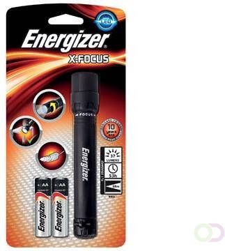 Energizer zaklamp X focus inclusief 2 AA batterijen op blister
