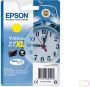 Epson Alarm clock Singlepack Yellow 27XL DURABrite Ultra Ink (C13T27144012) - Thumbnail 2