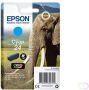 Epson Elephant Singlepack Cyan 24 Claria Photo HD Ink (C13T24224012) - Thumbnail 2