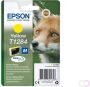 Epson Fox Singlepack Yellow T1284 DURABrite Ultra Ink (C13T12844012) - Thumbnail 2
