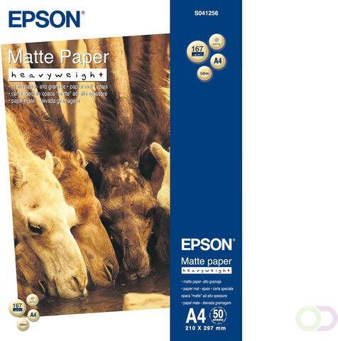 Epson Inkjetpapier S041256 A4 mat 167gr 50vel