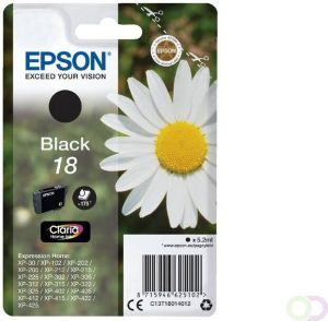 Epson Inktcartridge 18 T1801 zwart