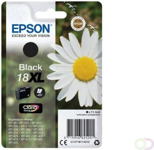 Epson Inktcartridge 18XL T1811 zwart HC