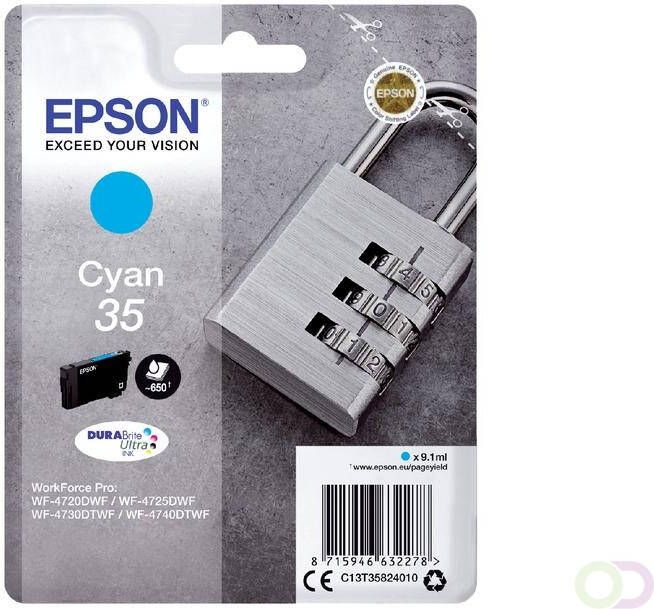 Epson Inktcartridge 35 T3582 blauw