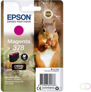 Epson inktcartridge 378 360 pagina&apos;s OEM C13T37834010 magenta