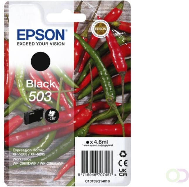 Epson Inktcartridge 503 T09Q14 zwart