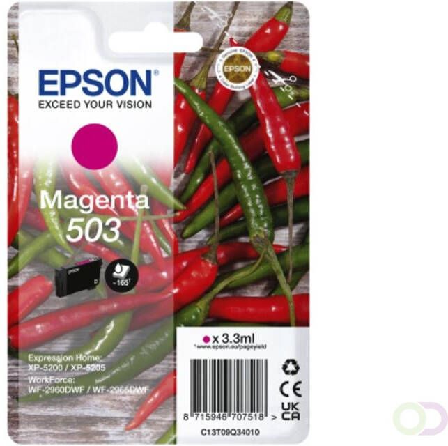 Epson Inktcartridge 503 T09Q34 rood