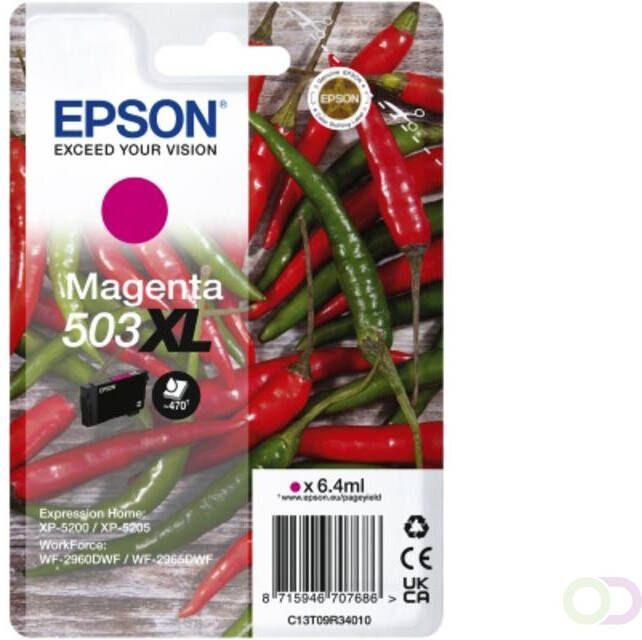 Epson Inktcartridge 503XL T09R34 rood