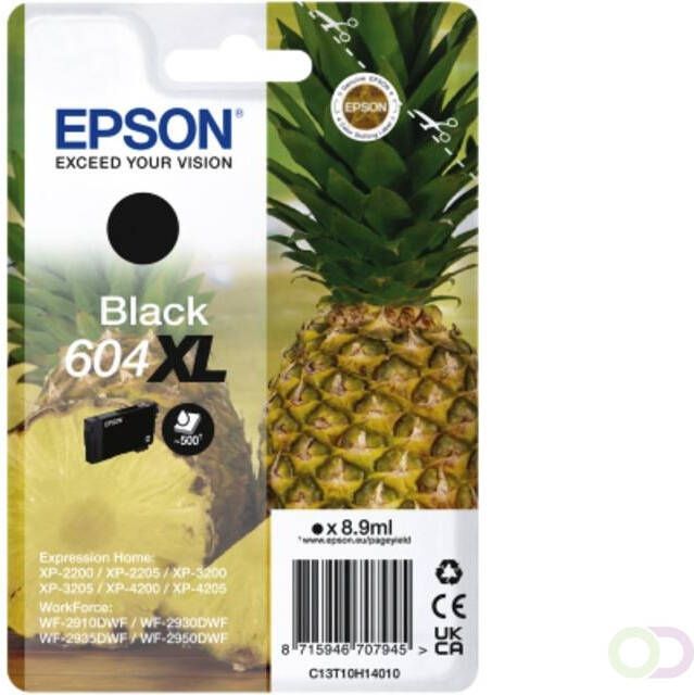 Epson Inktcartridge 604XL T10H14 zwart