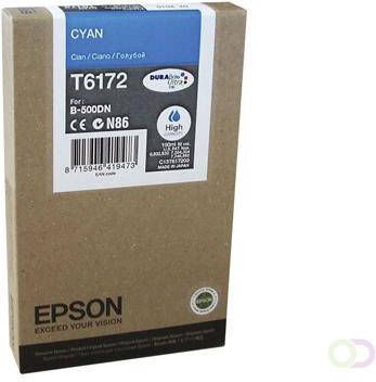 Epson inktcartridge cyaan high-capacity t6172 7000 pagina\'s c13t617200