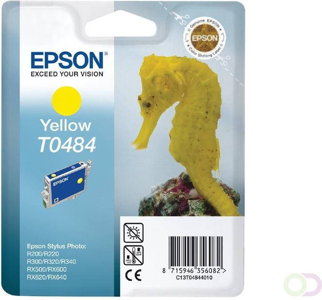 Epson Inktcartridge T0484 geel