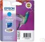 Epson Inktcartridge T0802 blauw - Thumbnail 2