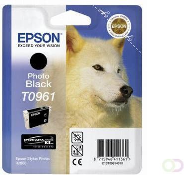 Epson inktcartridge T0961 11 4 ml OEM C13T09614010 zwart