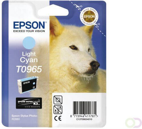 Epson inktcartridge T0965 865 pagina&apos s OEM C13T09654010 licht cyaan