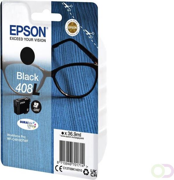 Epson Inktcartridge T09K140 408XL zwart
