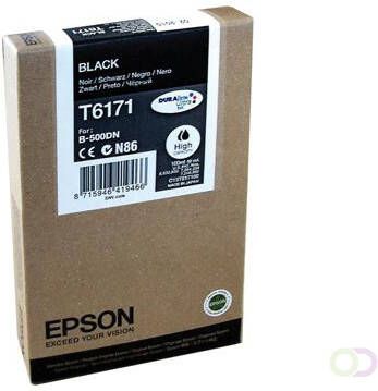 Epson inktcartridge zwart high-capacity t6171 4000 pagina\'s c13t617100