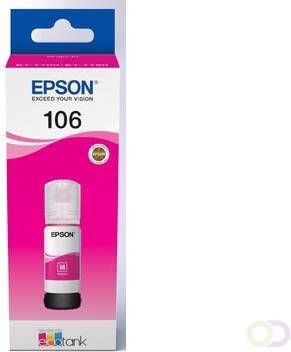 Epson inktfles 106 70 ml OEM C13T00Q340 magenta