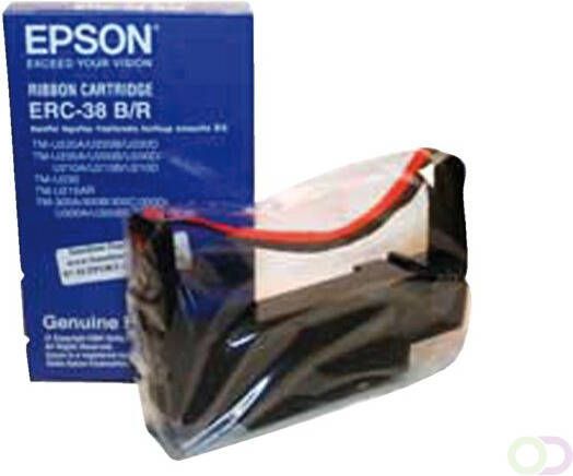 Epson Lint S015245 voor ERC38 nylon zwart rood