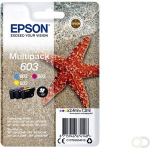 Epson Multipack 3-colours 603 Ink (C13T03U54010)