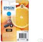 Epson Oranges Singlepack Cyan 33 Claria Premium Ink (C13T33424012) - Thumbnail 2