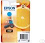 Epson Oranges Singlepack Cyan 33XL Claria Premium Ink (C13T33624012) - Thumbnail 1