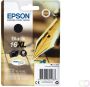 Epson Pen and crossword Singlepack Black 16XL DURABrite Ultra Ink (C13T16314012) - Thumbnail 2