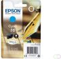 Epson Pen and crossword Singlepack Cyan 16 DURABrite Ultra Ink (C13T16224012) - Thumbnail 3